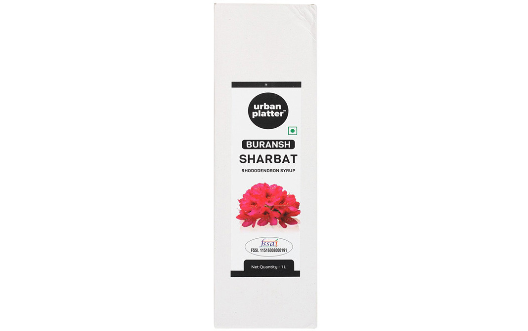 Urban Platter Buransh Sharbat, Rhododendron Syrup   Bottle  1 litre